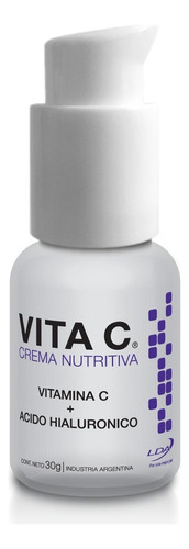 Lda Vita C Crema Nutritiva X 30 Gr Tipo De Piel Normal