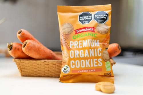 Smookies Premium Sabor Carrot Cake X 120 Gr 8 Unidades