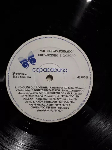 Discografia ChX - 60 dias apaixonado, 1979