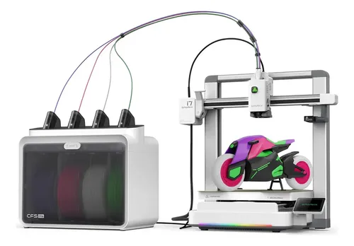 Impressora 3D Creality Maker Sparkx I7 Combo Multicolorida, para Foto 3D sem Modelagem