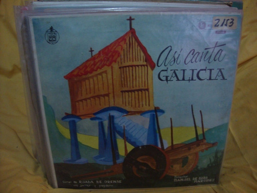 Vinilo Coral De Ruada De Orense Asi Canta Galicia Es1