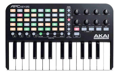 Mini Controlador 25 Teclas, Akai Apc Key 25