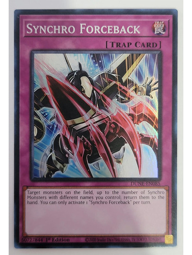 Yugioh Synchro Forceback - Dune-en085 - Super Rare