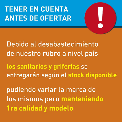 Combo Baño Moderno Sin Bide Accesorios Espejo Mochila Oferta