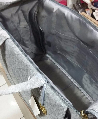 Bolsa Maternidade Tigor T.tigre Cinza Grande