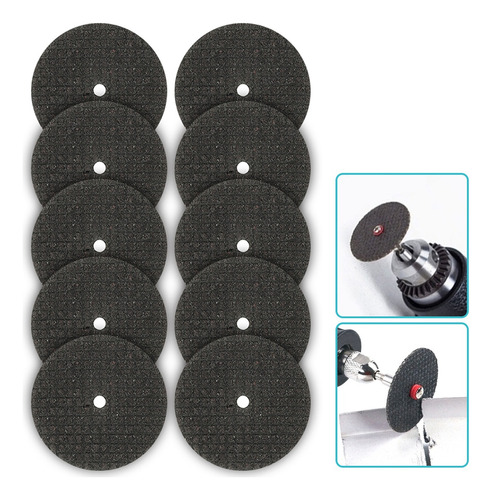 Kit Discos Corte Diamante S Para Dremei Mototool Taladro 60