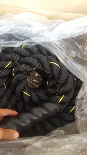 Sogas Para Crossfit Battle Rope 9mt 5mm 2 Pulgadas 13 Kilos