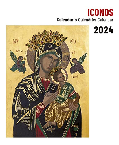 Calendario 2024 Pared Iconos - Vv Aa 