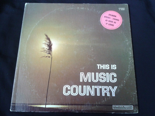 Lp This Is Music Country Johnny Cash Y Otros