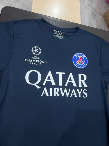 Playera Deportiva Paris Personalizada Nombre Y Numero