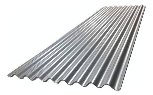 Chapa Cincalum Sinusoidal Acanalada C25 - 2 Mts Niza Steel