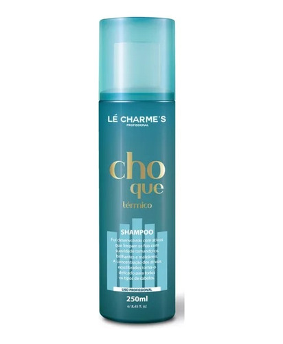 Shampoo Limpia Suavemente Tratamiento Choque Térmico 250ml