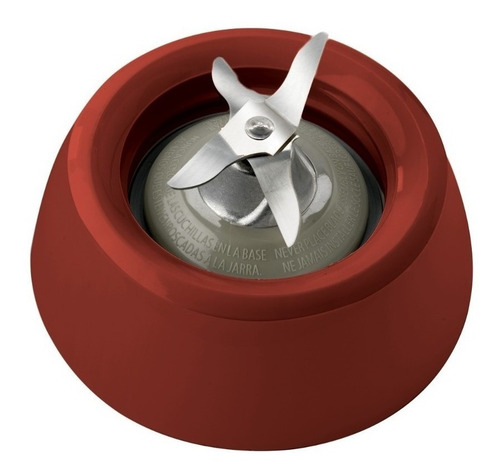 Imagen 3 de 3 de Licuadora Black+Decker CrushMaster Pro BL1000 1.25 L roja con vaso de vidrio 120V