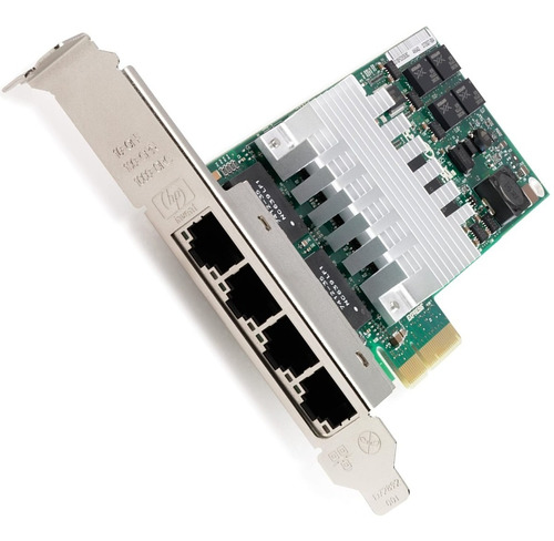 Hp Tarjeta Red Quad Port Giga Ethernet Pci-expres 4 Rj45 Lan