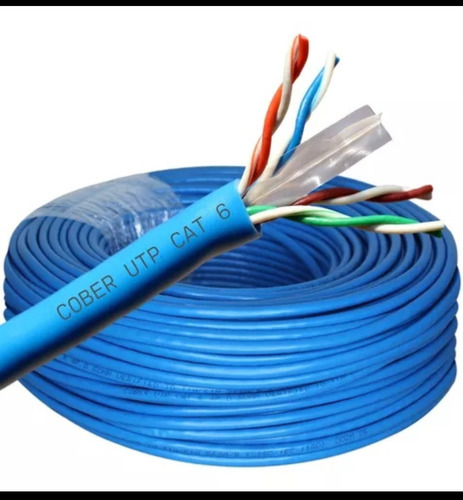 Cable De Red Utp Nivel 6, Por Metro