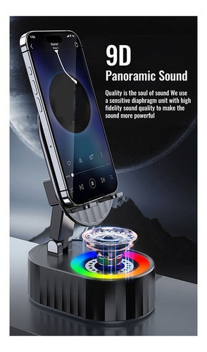 Altavoz Con Sensor Inteligente Plegable Rgb Y 9d Hifi
