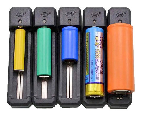 Cargador De Baterias 18650 Para Pila Recargable Li-ion Litio