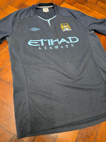 Camiseta Suplente Manchester City 2011/12 Toure 42 L (Usado)