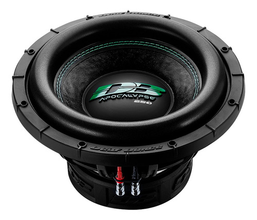 Subwoofer 12 PLG Deaf Bonce Apocalypse Dual 1 Ohm Db-sa252 Negro