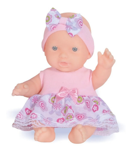 Boneca Doce Vida Adijomar 100% Vinil Ref: 0408