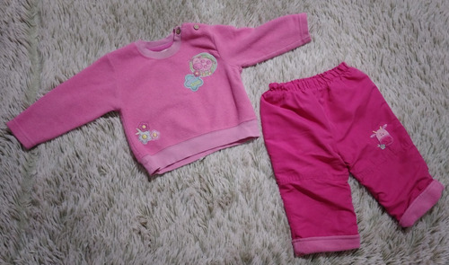 Conjunto 2 Piezas Bebe Beba Early Days Super Abrigado Polar