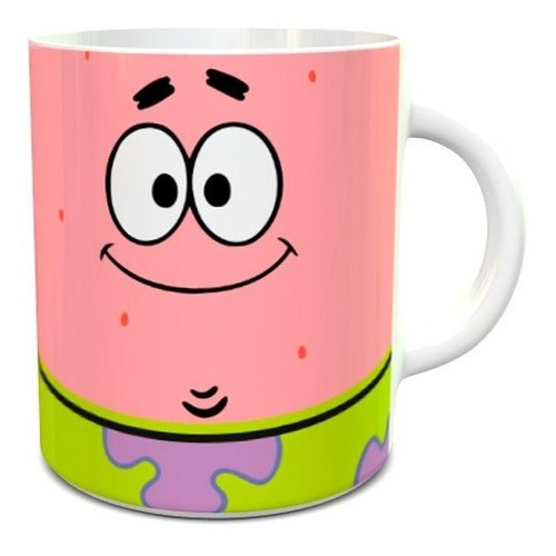 Imagen 6 de 10 de Tazas Personalizadas Sublimada Diseño De Bob Esponja C/caja