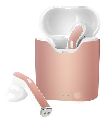 Naxa Dots Audífonos Tws Bluetooth Estuche Recargable Rosas Color Rosa