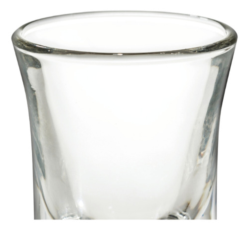 Set 6 Piezas Tequilero De Vidrio Conico De 25 Ml
