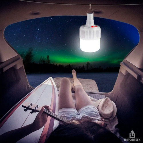 10pz Lampara Linterna Luz Led Nocturna Potente Camping