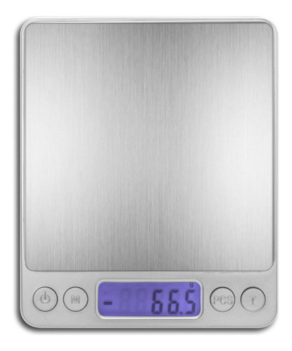 . Báscula Electrónica De Cocina De 3 Kg Con Pantalla Lcd Y