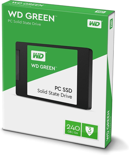 Disco Solido 2.5 Ssd Western Digital 240gb Sata 3 Green 3d