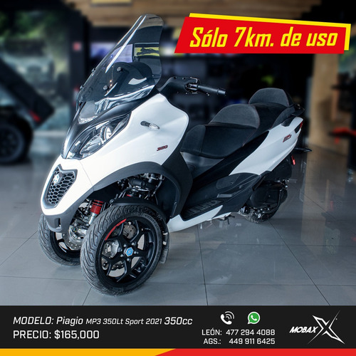 Imagen 1 de 3 de Piagio Mp3 350lt Sport 2021 350cc