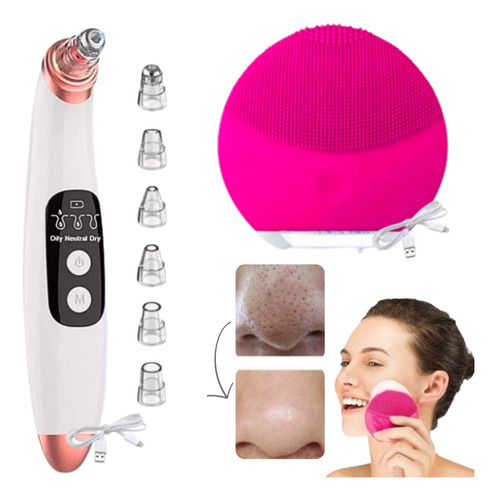 Combo Extractor Puntos Negros + Limpiador Facial Forever