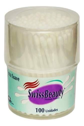 Cotonitos Extra Suaves Swiss Beauty 100 Unidades