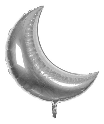 Globo Metalico Luna Plata 59x78cm