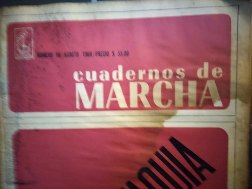 Cuadernos De Marcha. Agosto 1968