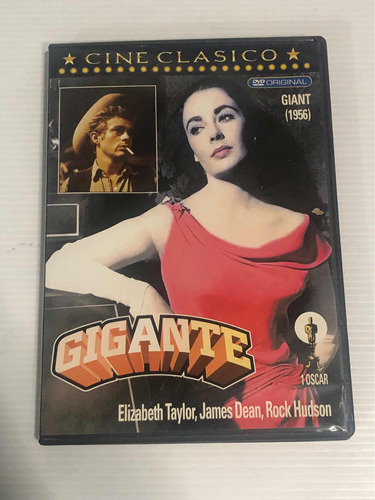 Dvd - Gigante - James Dean Elizabeth Taylor Físico Original