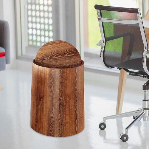 B Papelera De Grano De Madera, Cesta De Basura, Contenedor S