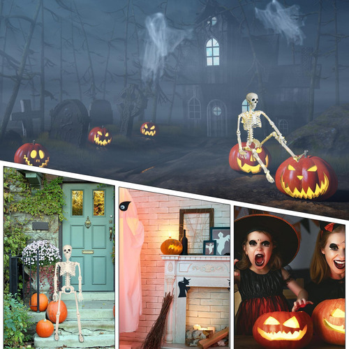 Cráneo Esqueleto Led De Halloween Cráneo Esqueleto De Hallow
