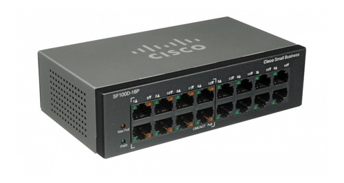 Cisco 16-100(8-poe48v-af) 64w-tot Switch No-admin No-rack Ft