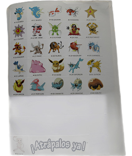 Libro Oficial De Autoadhesivos Pokémon Nintendo (Usado)