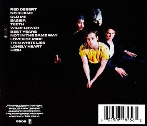 5 Seconds Of Summer (5sos) - Calm, Cd, Nuevo