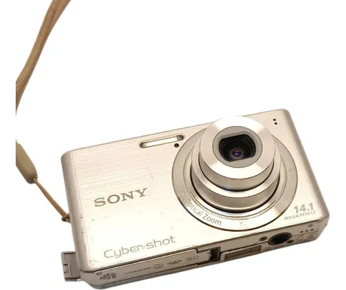Câmera Sony Cybershot Dsc W610 Cyber-shot Completa Prateado