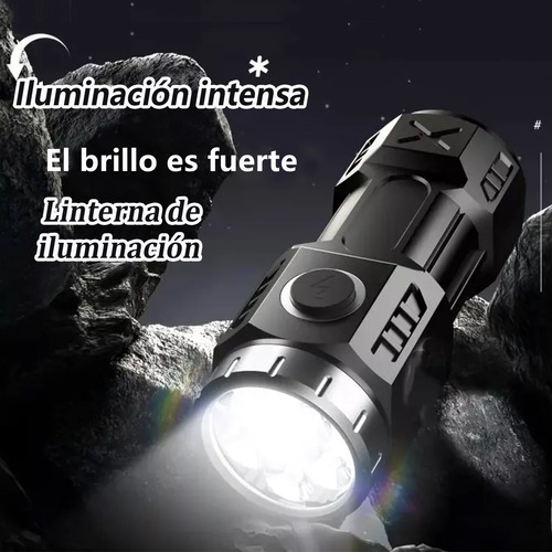 Ratorch 20w Mini Led Potente Linterna 5000lm 6 Modos,clip