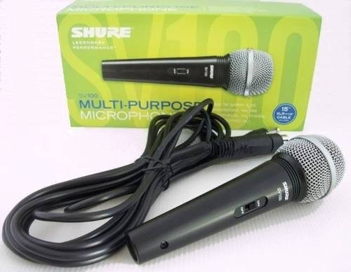 Micrófono Shure Sv100 Original Alambrico Profesional