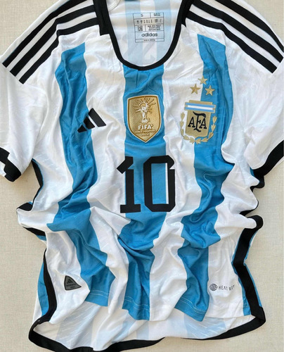 Camiseta Selección Argentina 3 Estrellas Messi