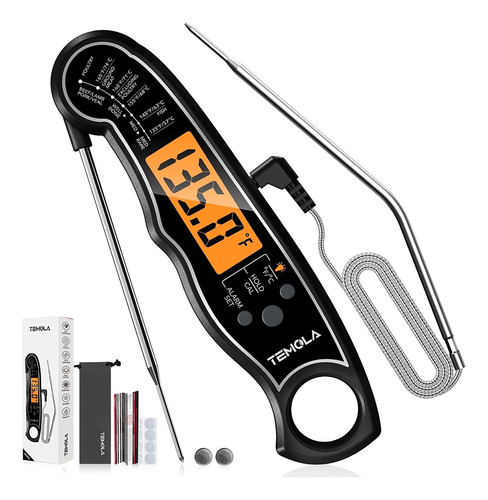 Temola Thermometer, Food, Instant Read, 11.7cm