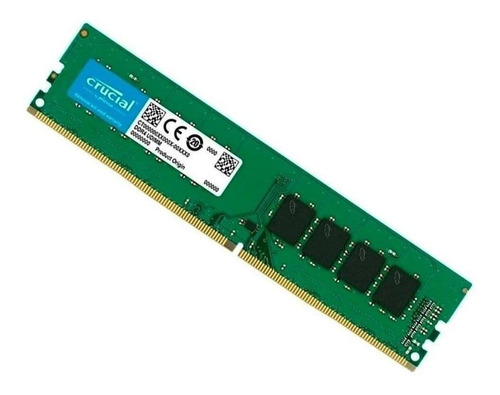 Memoria RAM Basics color verde 8GB 1 Crucial CB8GU2666