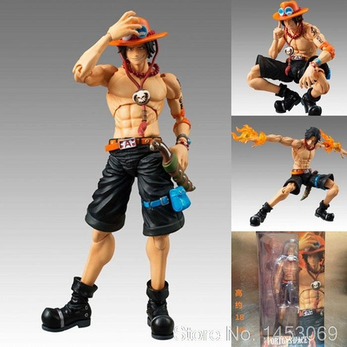 Action Figure Portgas D. Ace - One Piece Anime Boneco