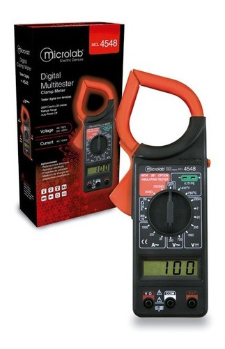 Digital Multi Tester Pinza Meter Mcl 4548 